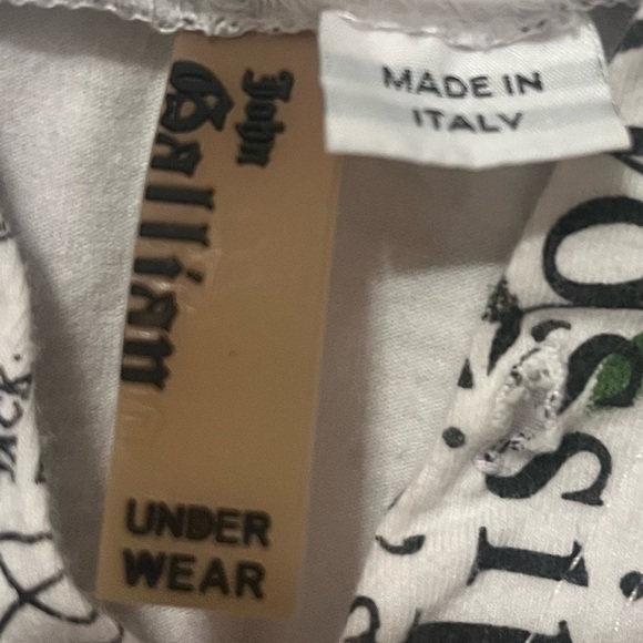 Rare John Galliano Underwear Newspaper Hoodie - Picture 8 of 9